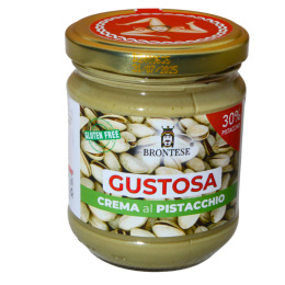 KREM PISTACJOWY 30% Gustosa włoski BRONTESE z Sycylii 190g