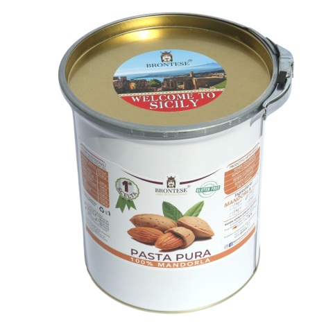 Krem MIGDAŁY 100% pasta Prima Scelta włoska BRONTESE z Sycyli 3kg Krem MIGDAŁY 100% pasta Prima Scelta włoska BRONTESE z Sycyli 3kg