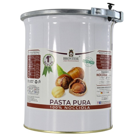 Krem ORZECH LASKOWY 100% pasta Prima Scelta włoska BRONTESE z Sycyli 3kg Krem ORZECH LASKOWY 100% pasta Prima Scelta włoska BRONTESE z Sycyli 3kg
