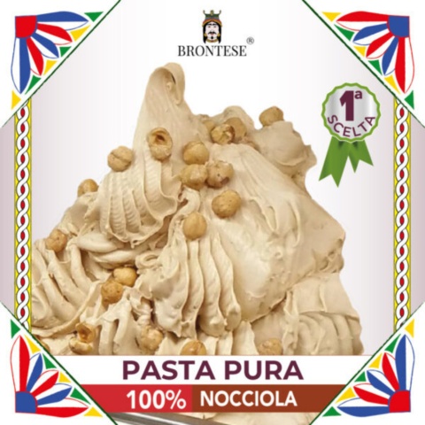Krem ORZECH LASKOWY 100% pasta Prima Scelta włoska BRONTESE z Sycyli 3kg Krem ORZECH LASKOWY 100% pasta Prima Scelta włoska BRONTESE z Sycyli 3kg