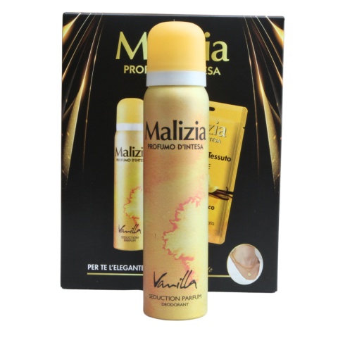 MALIZIA Vanilla Zestaw Prezentowy Dezodorant+Maseczka MALIZIA Vanilla Zestaw Prezentowy Dezodorant+Maseczka
