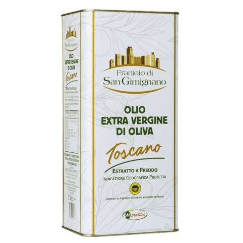 MORETTINI Frantoio di San Gimignano Oliwa Extra Vergine Puszka 5L Włochy MORETTINI Frantoio di San Gimignano Oliwa Extra Vergine Puszka 5L Włochy