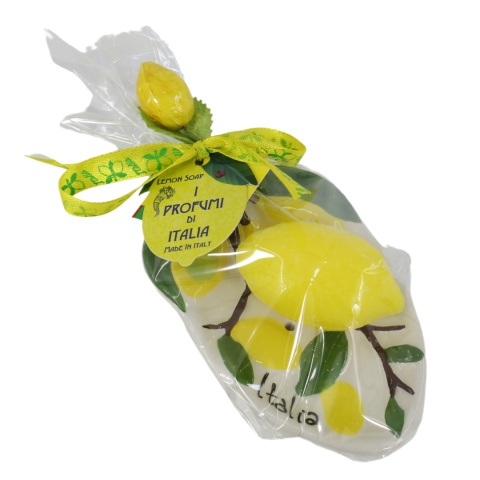 MYDELNICZKA + Mydełko 25g Cytryna Włochy Prezent MYDELNICZKA + Mydełko 25g Cytryna Włochy Prezent