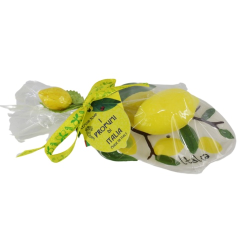 MYDELNICZKA + Mydełko 25g Cytryna Włochy Prezent MYDELNICZKA + Mydełko 25g Cytryna Włochy Prezent