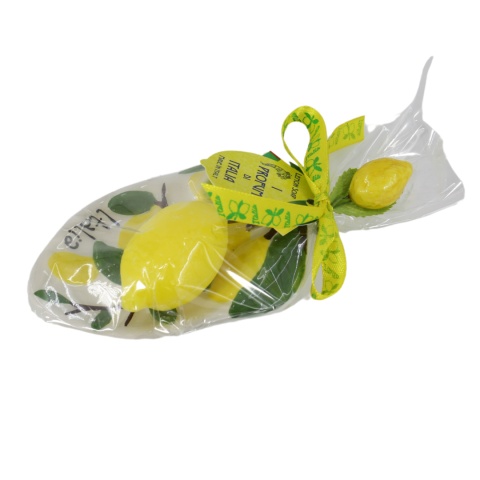 MYDELNICZKA + Mydełko 25g Cytryna Włochy Prezent MYDELNICZKA + Mydełko 25g Cytryna Włochy Prezent