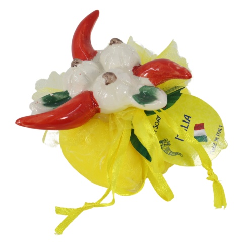 MYDŁO CYTRYNY MINI 3 szt Czosnek 3 Chili Italia Włochy Prezent MYDŁO CYTRYNY MINI 3 szt Czosnek 3 Chili Italia Włochy Prezent