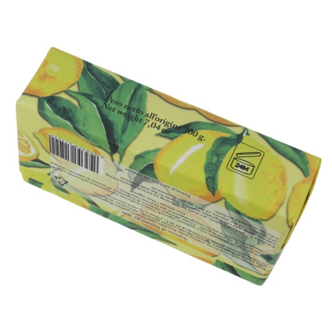 MYDŁO NATURALNE Cytrynowe W Kostce 200g Włochy MYDŁO NATURALNE Cytrynowe W Kostce 200g Włochy