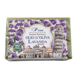Mydło Z Oliwą Z Oliwek w kostce - LAWENDA Piza 100g