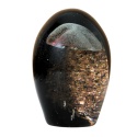 SZKLANA DEKORACJA Czarna + Meduza 14cm