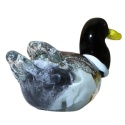 SZKLANA DEKORACJA Kaczka 12 cm Typu MURANO