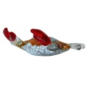 SZKLANA DEKORACJA Krab Bursztynowy 18cm Typu MURANO
