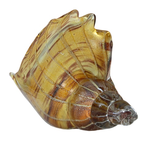 SZKLANA DEKORACJA Muszla Piaskowa 22cm SZKLANA DEKORACJA Muszla Piaskowa 22cm