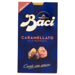 BACI PERUGINA Włoskie Praliny Caramellato Alle Mandorle 200g