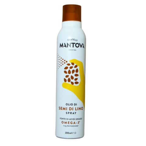 FRATELLI MANTOVA OLEJ LNIANY w Sprayu Omega 3 200ml FRATELLI MANTOVA OLEJ LNIANY w Sprayu Omega 3 200ml