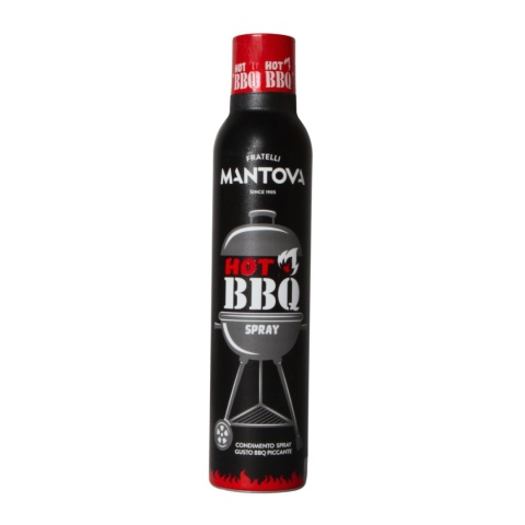 FRATELLI MANTOVA OLEJ SŁONECZNIKOWY HOT BBQ w Sprayu 200ml FRATELLI MANTOVA OLEJ SŁONECZNIKOWY HOT BBQ w Sprayu 200ml
