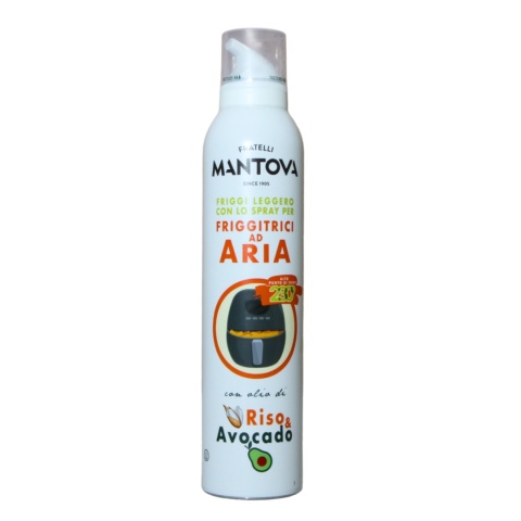 FRATELLI MANTOVA OLEJ SPRAY DO PIECZENIA AIR FRYER 200ml FRATELLI MANTOVA OLEJ SPRAY DO PIECZENIA AIR FRYER 200ml