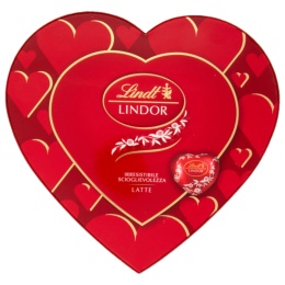 LINDT LINDOR Praliny Serce Czekolada Mleczna Walentynki 96g