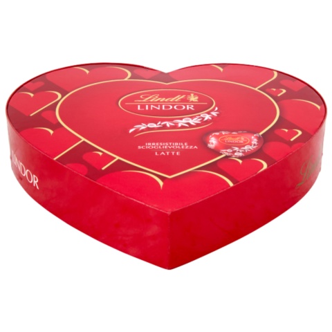 LINDT LINDOR Praliny Serce Czekolada Mleczna Walentynki 96g LINDT LINDOR Praliny Serce Czekolada Mleczna Walentynki 96g