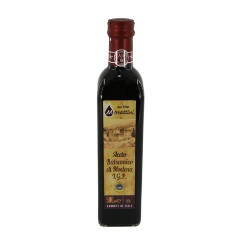 MORETTINI ocet balsamiczny IGP z Modeny 500ml Włochy Toskania MORETTINI ocet balsamiczny IGP z Modeny 500ml Włochy Toskania