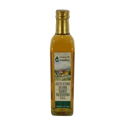 MORETTINI ocet winny białe wino 500ml Włochy Toskania MORETTINI ocet winny białe wino 500ml Włochy Toskania