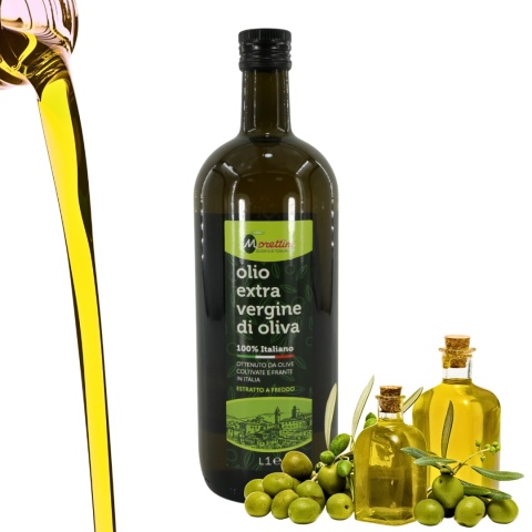 MORETTINI oliwa extra vergine 1L Włochy Toskania - 100% Italiano MORETTINI oliwa extra vergine 1L Włochy Toskania - 100% Italiano