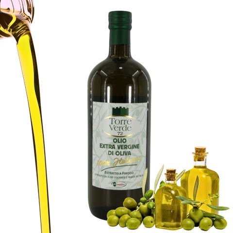MORETTINI oliwa extra vergine TORRE VERDE 1L Włochy Toskania MORETTINI oliwa extra vergine TORRE VERDE 1L Włochy Toskania