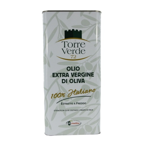 MORETTINI oliwa extra vergine TORRE VERDE 5L Włochy Toskania MORETTINI oliwa extra vergine TORRE VERDE 5L Włochy Toskania