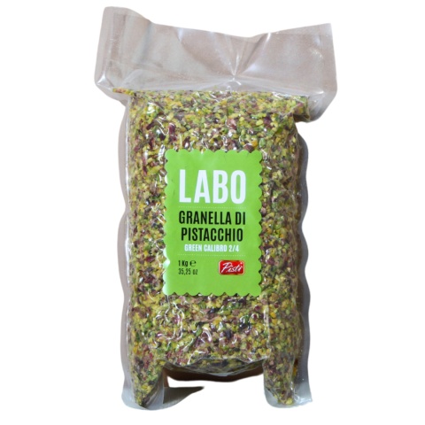 PISTI LABO Zielona GRANELLA ZIARNA PISTACJI Posypka 2-4mm 1kg PISTI LABO Zielona GRANELLA ZIARNA PISTACJI Posypka 2-4mm 1kg