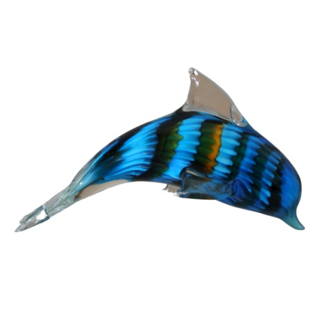 SZKLANA DEKORACJA Delfin Fantazja 20cm Typu MURANO SZKLANA DEKORACJA Delfin Fantazja 20cm Typu MURANO