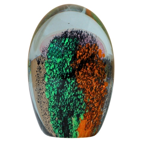 SZKLANA DEKORACJA Dwukolorowa + Meduza 11cm SZKLANA DEKORACJA Dwukolorowa + Meduza 11cm