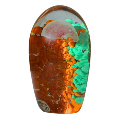 SZKLANA DEKORACJA Dwukolorowa + Meduza 16cm SZKLANA DEKORACJA Dwukolorowa + Meduza 16cm