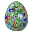 SZKLANA DEKORACJA Jajko Mix 10cm Typu MURANO