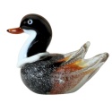 SZKLANA DEKORACJA Kaczka 10cm Typu MURANO