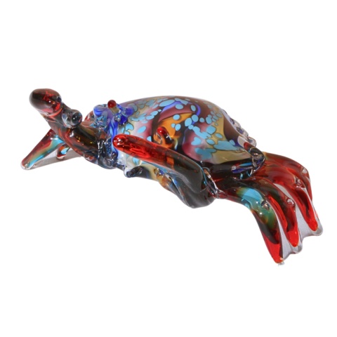 SZKLANA DEKORACJA Krab Fantazja 25cm Typu MURANO SZKLANA DEKORACJA Krab Fantazja 25cm Typu MURANO