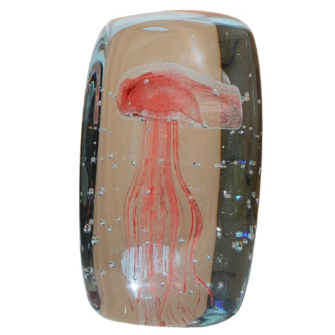 SZKLANA DEKORACJA + Meduza Różowa 13cm SZKLANA DEKORACJA + Meduza Różowa 13cm