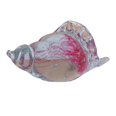 SZKLANA DEKORACJA Muszla + Meduza 19cm SZKLANA DEKORACJA Muszla + Meduza 19cm