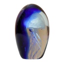 SZKLANA DEKORACJA Niebieska + Meduza 11cm