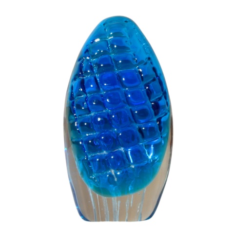 SZKLANA DEKORACJA Niebieska + Meduza 15cm SZKLANA DEKORACJA Niebieska + Meduza 15cm