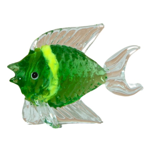 SZKLANA DEKORACJA Ryba Zielona 10cm SZKLANA DEKORACJA Ryba Zielona 10cm