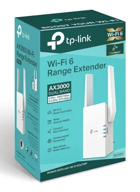 WZMACNIACZ SYGNAŁU TP-LINK RE705X WZMACNIACZ SYGNAŁU TP-LINK RE705X