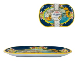 ARCA LA COSTIERA Positano Patera Taca 36x23x3cm Melamina