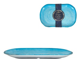 ARCA PEPPER Niebieska Taca 30x20x3cm Melamina