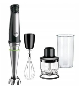Blender Braun MultiQuick 7 MQ7025 1000W Szatkownica Końcówka do ubijania