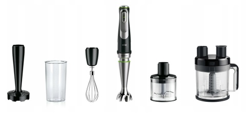 Blender ręczny Braun MultiQuick 9 MQ9187XLI 1200 W czarny