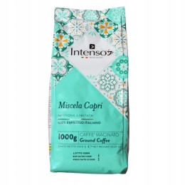 CAFFE INTENSO KAWA Mielona 100% Robusta Miscela Capri 1Kg