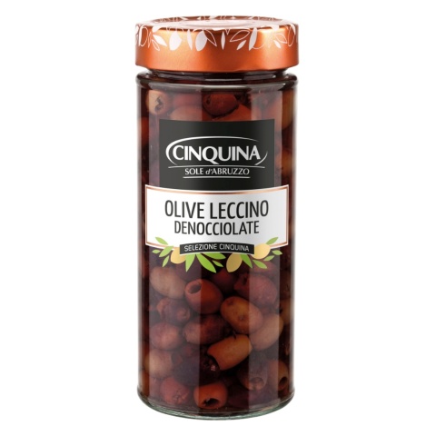 CINQUINA OLIWKI CZARNE BEZ PESTEK 320g Włochy