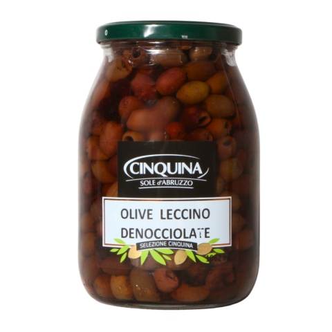 CINQUINA OLIWKI CZARNE BEZ PESTEK 600g Włochy