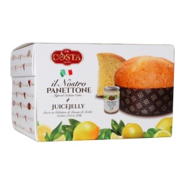 COSTA DOLCI PANETTONE 410g + Galaretka Cytrynowa Dżem 90g Włochy