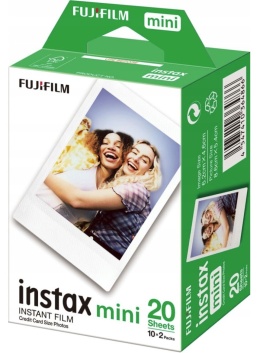 Film Fujifilm Instax mini 20 szt Wkłady Papier fotograficzny do aparatu