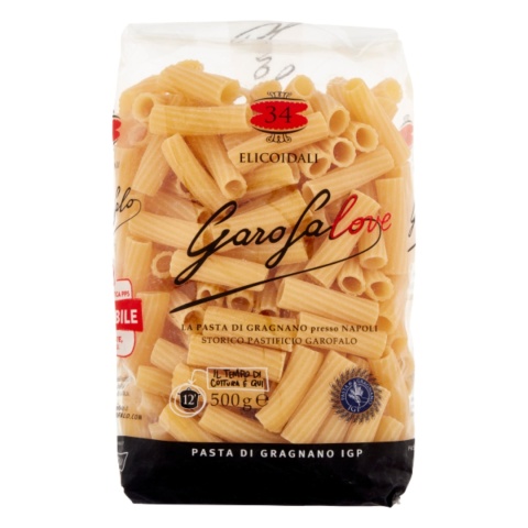 GAROFALO ELICOIDALI n.34 IGP Rurki Włoski Makaron 500g